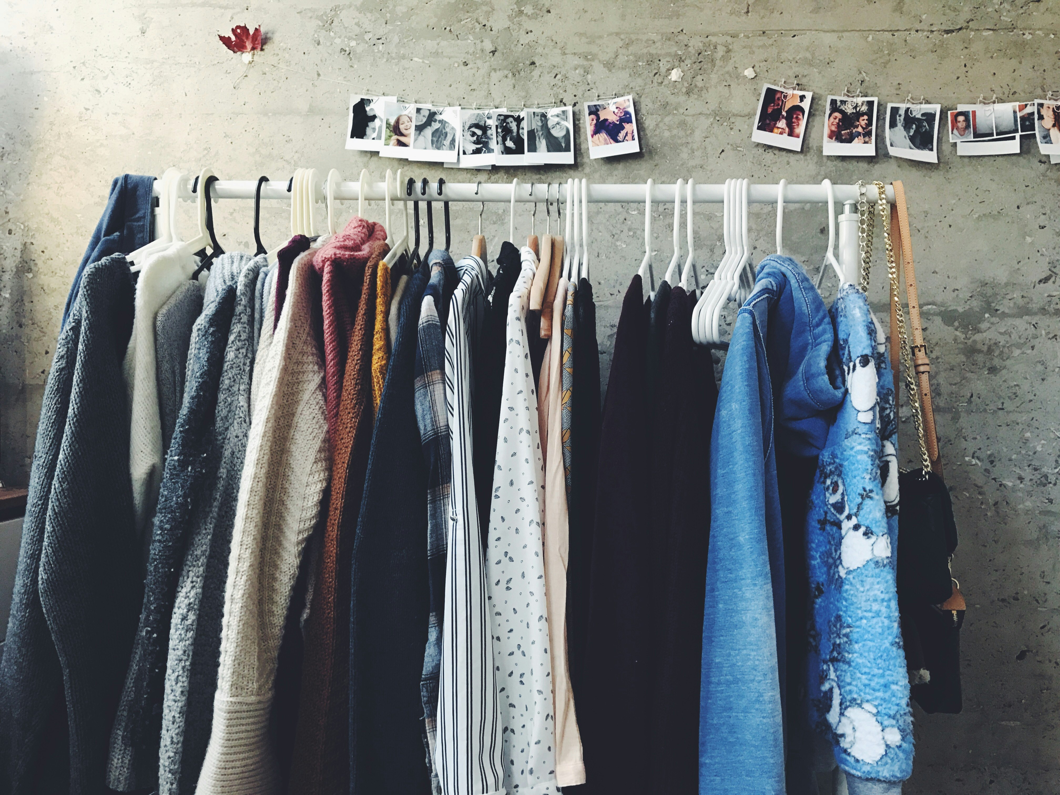 assorted-color clothes lot